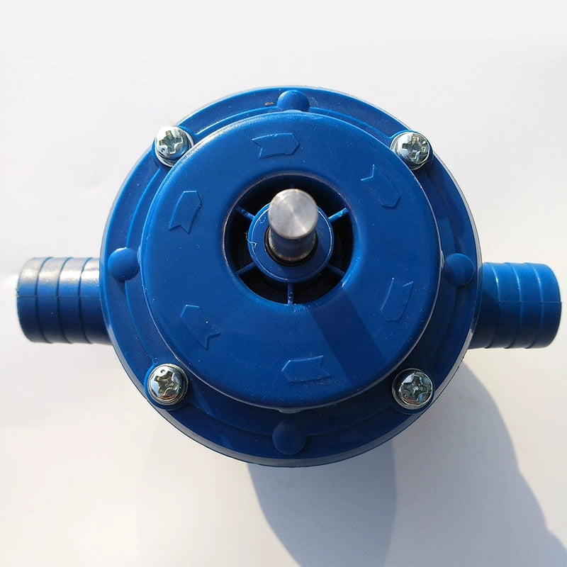 Hand Drill-Driven Water Pump — Miniature Self-Priming Pump, DC Water Pump, Self-Priming Centrifugal Pump — Small-Scale Household Pumping
