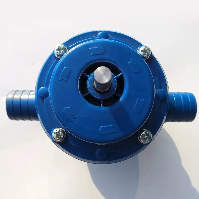 Hand Drill-Driven Water Pump — Miniature Self-Priming Pump, DC Water Pump, Self-Priming Centrifugal Pump — Small-Scale Household Pumping