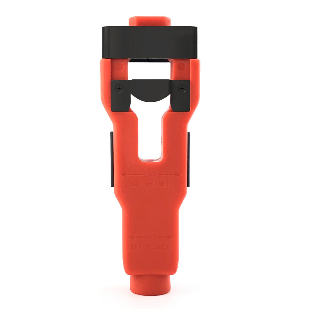 Door Latch Mortise Tool kit helps remove materials and install door latches.